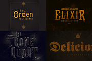 Antique Text Effects, a Layer Style Add-On by GothLab (Thumbnail 2 of 3)
