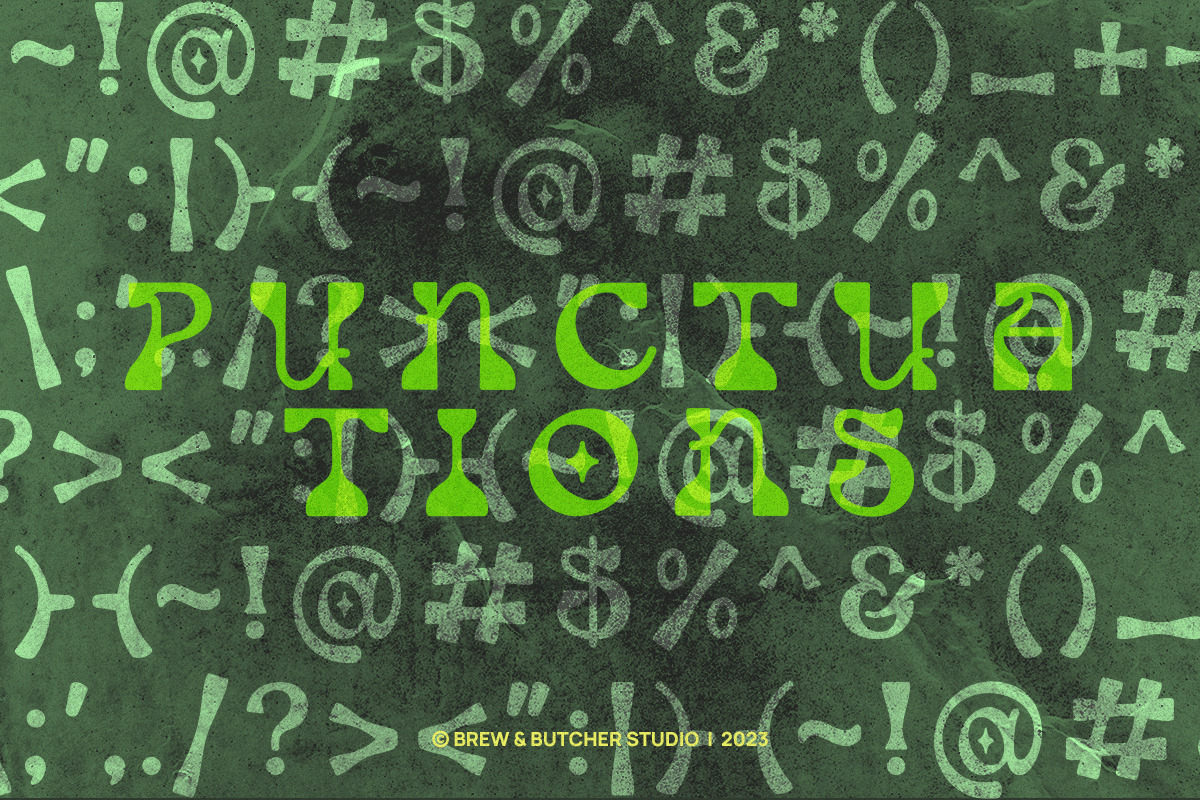 Bombus | Psychedelic Typeface, a Serif Font by Brew & Butcher Studio (Photo 5 of 12)