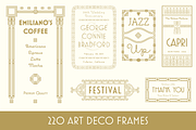Ultimate Art Deco Vector Pack, an Illustration by Webalys (Thumbnail 2 of 5)