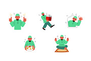 Character Eid Fitr Man Vol 2, a Person Illustration by SLAB! Design (Thumbnail 3 of 3)