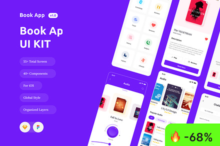 Book App | iOS App UI Help Kit
