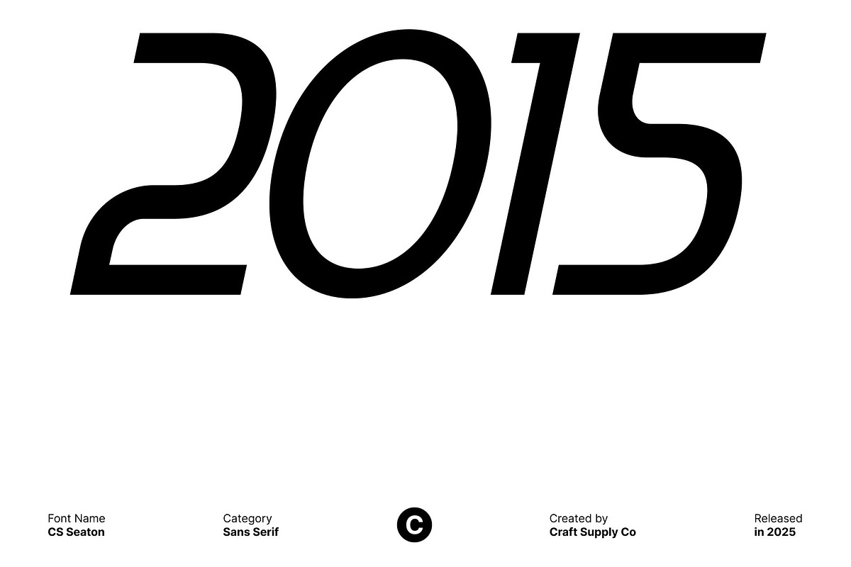 CS Seaton – Sans Serif Typeface, a Sans Serif Font by Craft Supply Co. (Photo 4 of 8)
