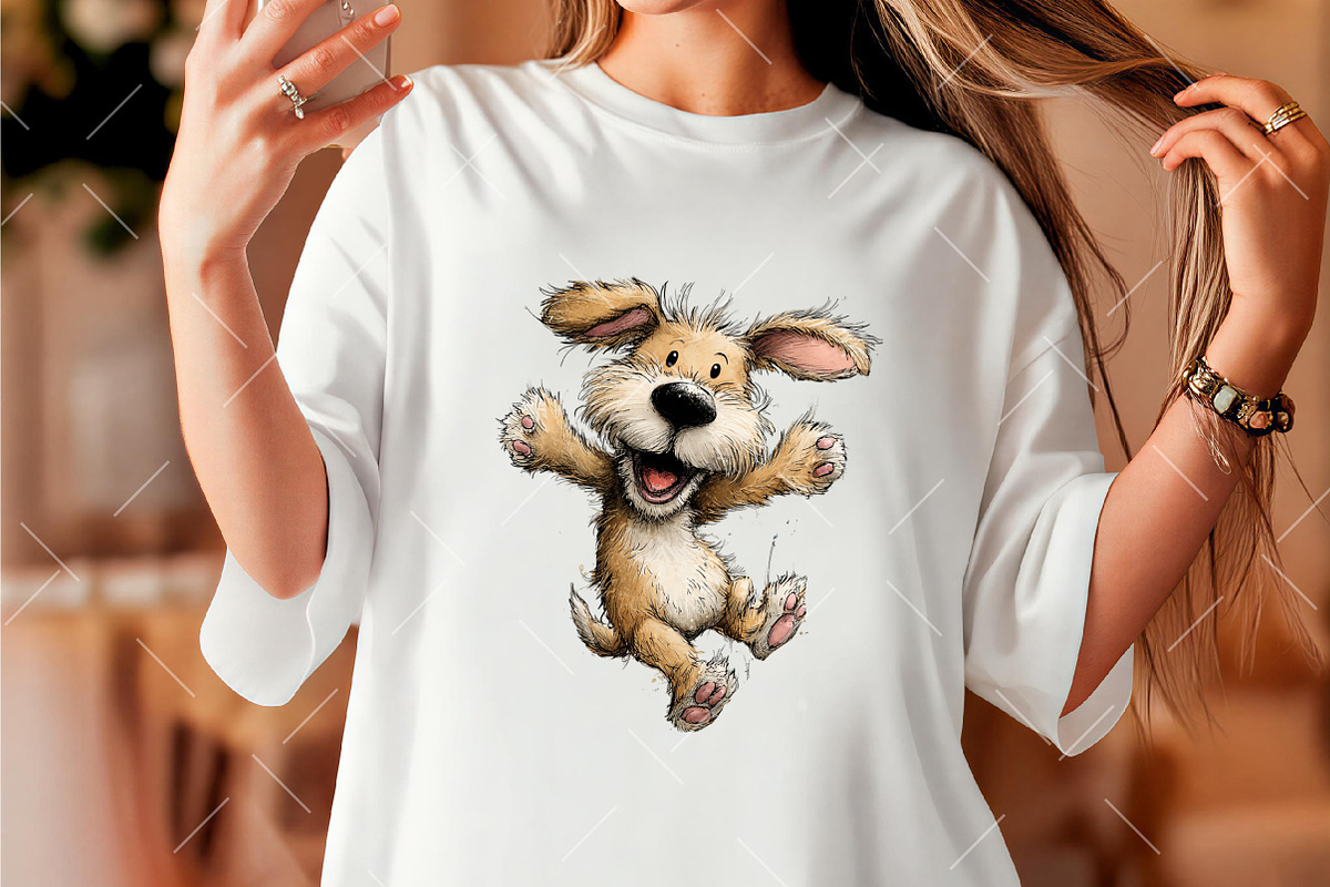 Whimsical Easter Dog Clipart, an Illustration by OK Design (Photo 6 of 6)