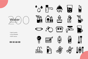 Water Duotone Icons, a Duotone Icon by Bloodline