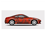 Dynamic Car Wrap Designs, a Decorative Illustration by CarWrap design (Thumbnail 2 of 3)