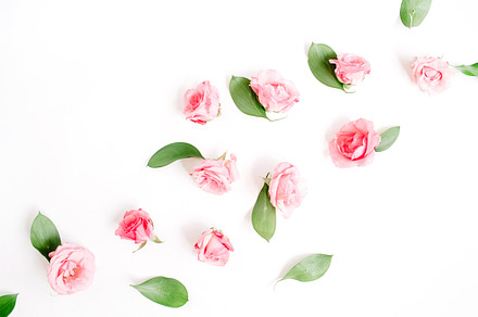 Roses containing rose, buds, and greeting, a Holiday Photo by Floral Deco