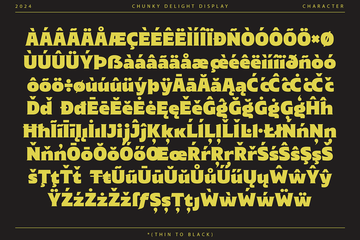 Chunky Delight, a Serif Font by Wildan Type (Photo 10 of 10)