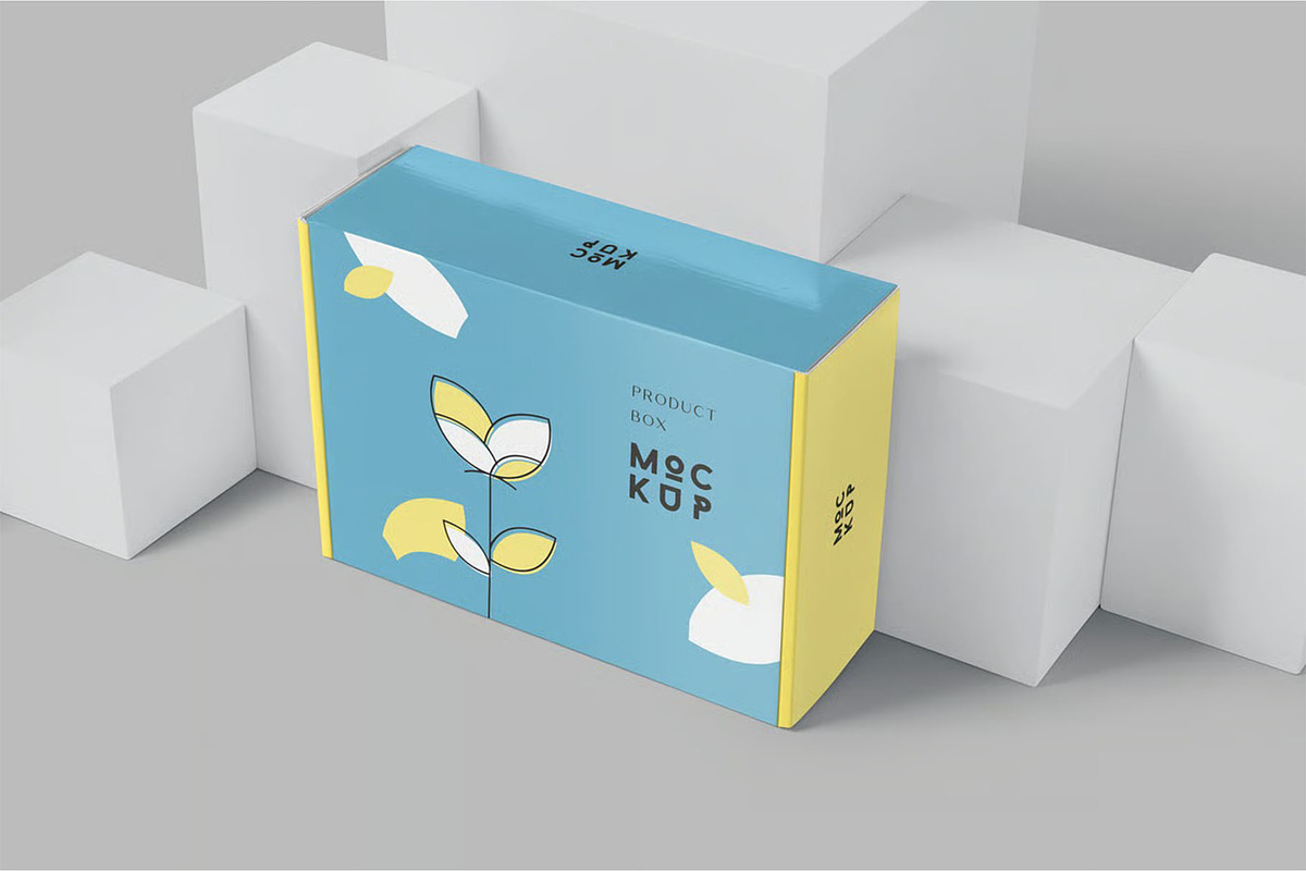 Product Box Mockups, a Packaging Mockup by megostudi0 (Photo 6 of 7)