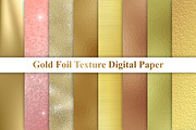Gold Foil Texture, a Texture Graphic by Digital Studio (Thumbnail 1 of 3)