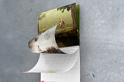 8.511 Wall Calendar Mockups, a Mockup by Vectogravic Design (Thumbnail 7 of 8)