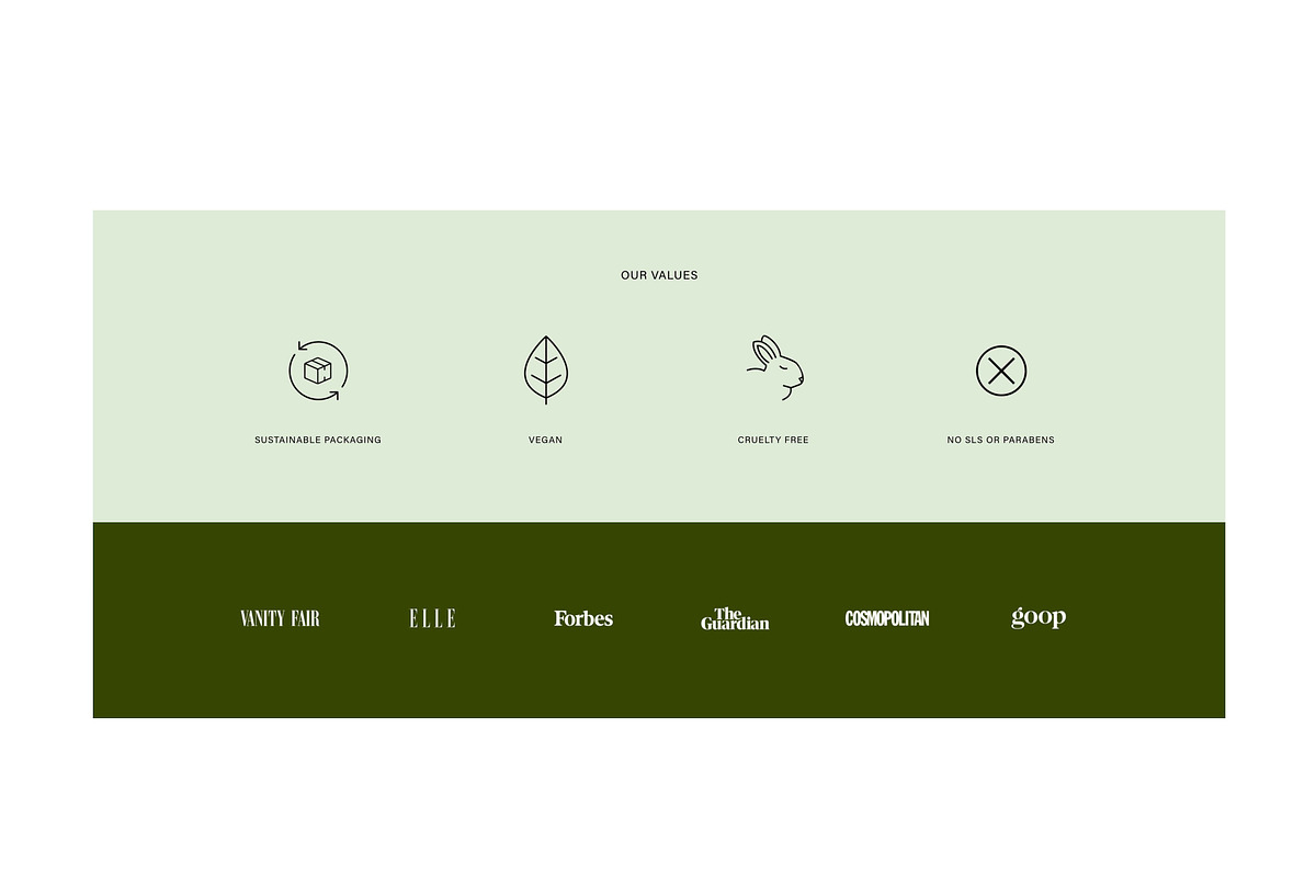 Shopify Section: Icon & Text Grid, a Shopify Template by Luna Templates (Photo 3 of 5)