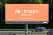 Street Billboard Mockup Template, an Advertising Mockup by graphypix (Thumbnail 1 of 4)