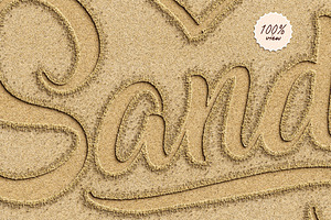 Sand Effect Photoshop Action