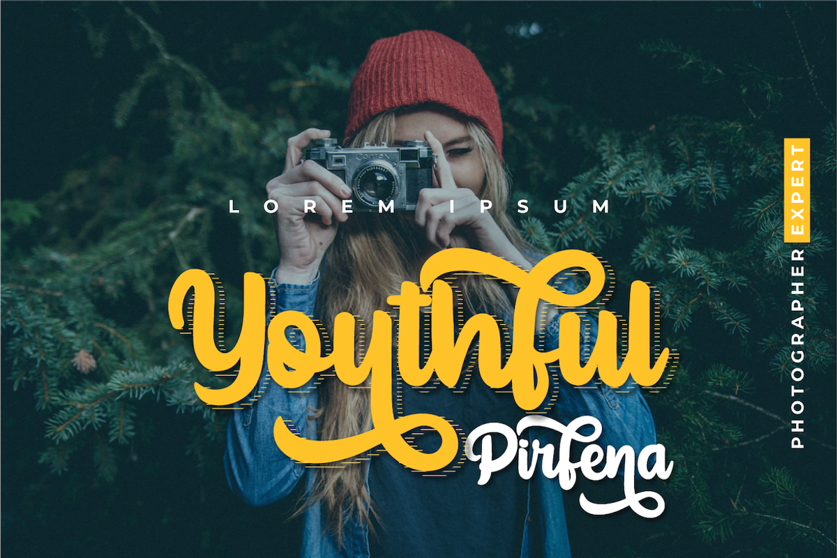 Yegufet, a Script Font by twinstd (Photo 9 of 11)