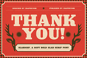 Slabdisp, a Slab Serif Font by graphicook (Thumbnail 10 of 10)