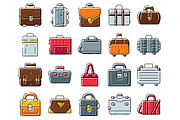 Collection of travel luggage bags, an Object Graphic by pikepicture (Thumbnail 2 of 3)