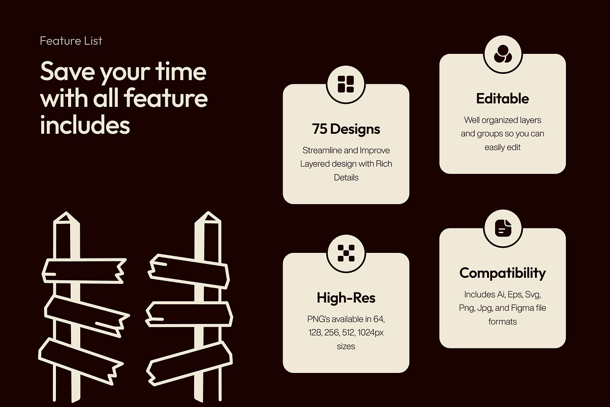 Cowboy Drawing Illustration Set, an Outline Icon by Vectors Market (Photo 2 of 8)