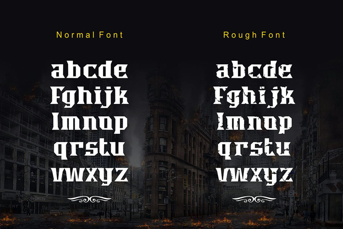 EAGLEFLY - Blackletter Font Duo, a Blackletter Font by nIznaztype (Photo 6 of 12)