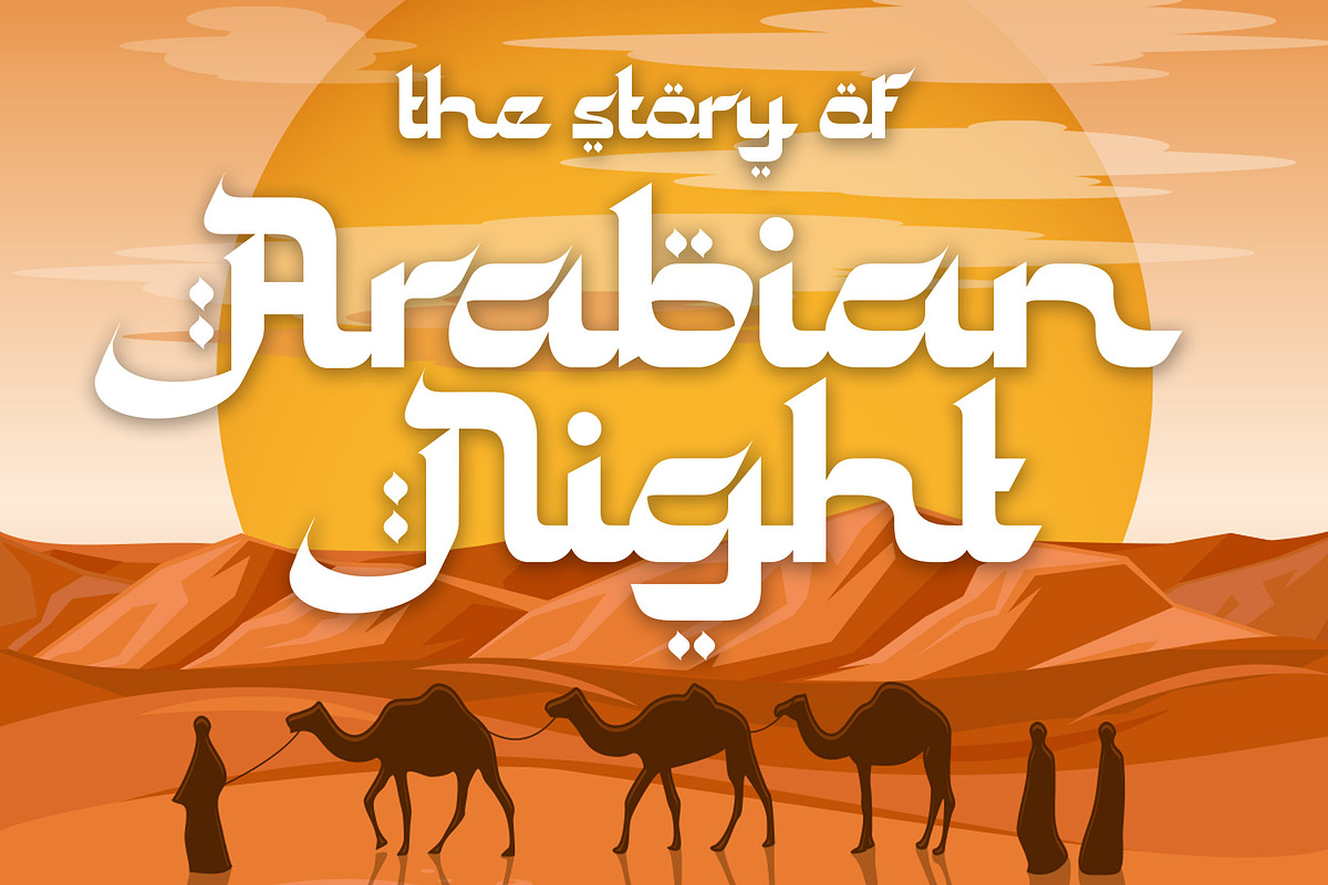 Sallam, a Font by LetterStock (Photo 3 of 7)