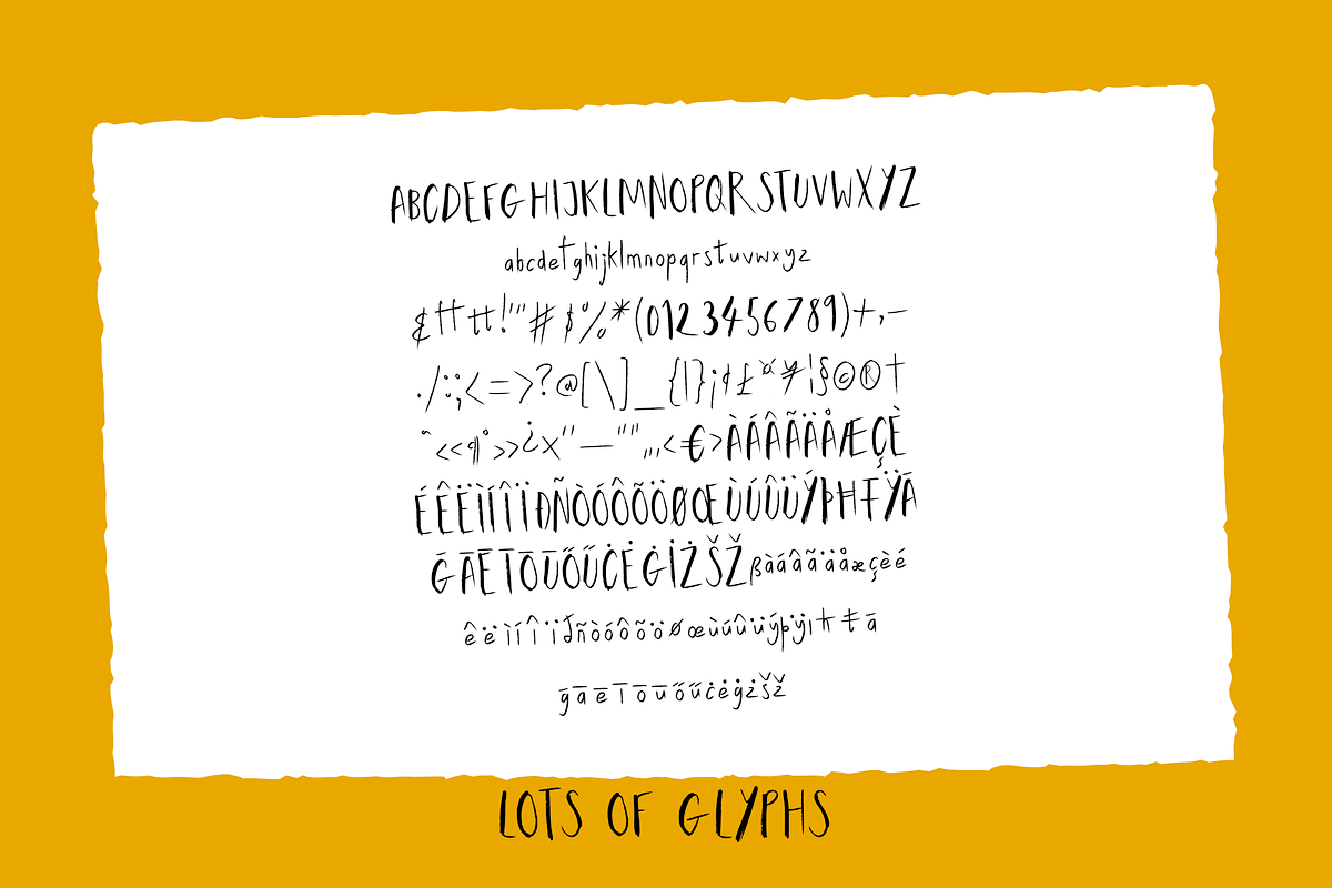 Wild Ones Handmade Font, a Handwritten Font by Maker Fonts (Photo 7 of 13)