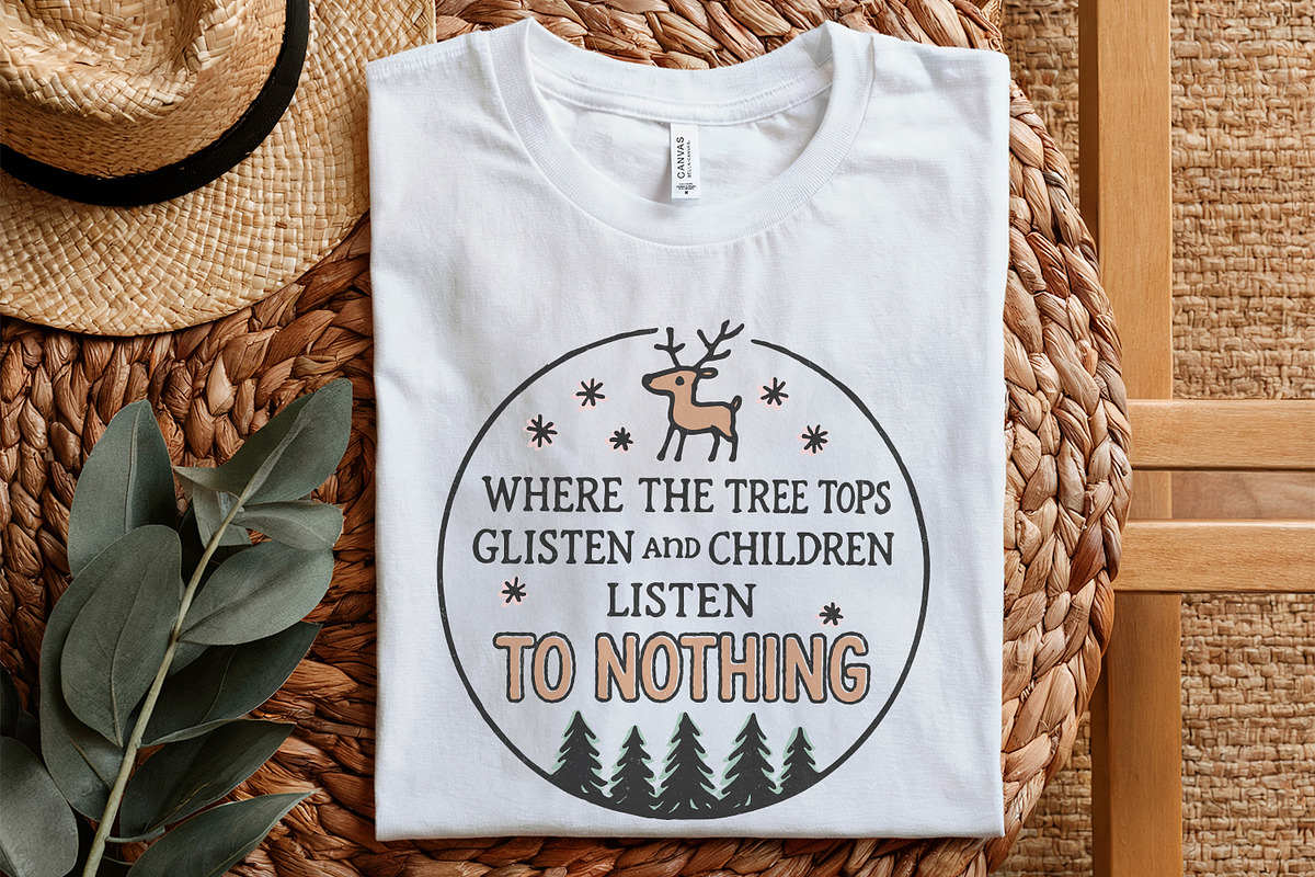 Where The Tree Tops Glisten And, an Illustration by SharpMarketplace (Photo 5 of 9)
