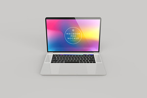 Macbook Pro Mockup - 9 Views