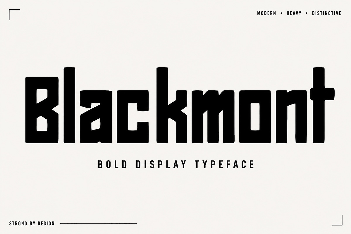 Blackmont, a Slab Serif Font by Wow Magic (Photo 1 of 5)