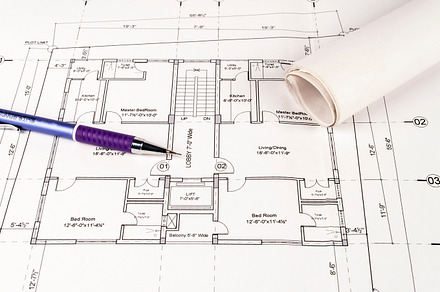 Pencil On Blue Print preview 6