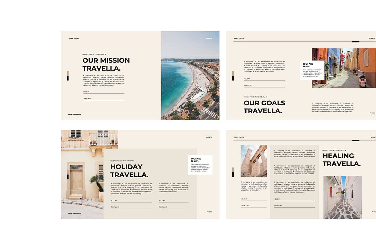 Travella - Travel Presentation, a Presentation Template by Universitype (Photo 4 of 9)