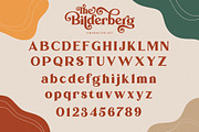 Bilderberg | Luxury Bold Serif, a Serif Font by Almeera Std (Thumbnail 15 of 25)