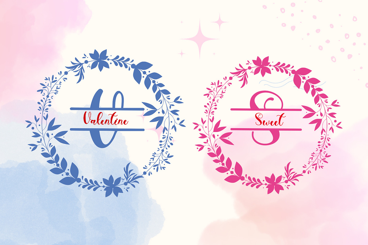 Christmas Holiday monogram, a Handwritten Font by Yoga Letter (Photo 4 of 5)