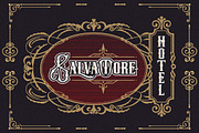 Quentes Fleur - A Tatoo Font, a Serif Font by Vava Aryanto (Thumbnail 2 of 7)
