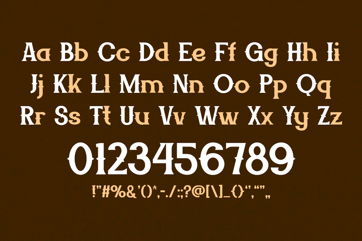 DUSTERY, a Serif Font by TokoPress (Photo 2 of 10)