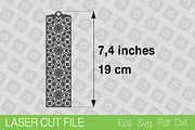 Bookmark Laser Cut SVG, a Templates & Theme by Lerina Art (Thumbnail 3 of 3)