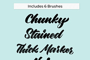 Procreate Thick & Thin Brush Set, a Brush Add-On by Cynlop Ink (Thumbnail 2 of 7)