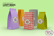 Loot Bags Packaging Mockup, a Packaging Mockup by INCDesign (Thumbnail 6 of 9)