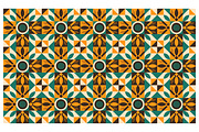 Abstract Geometric Floral Repeat, a Pattern Graphic by Creative Backgrounds (Thumbnail 2 of 2)