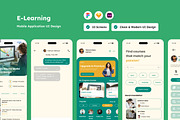Questly -  E Learning Mobile App, an App Template by productype1 (Thumbnail 1 of 5)