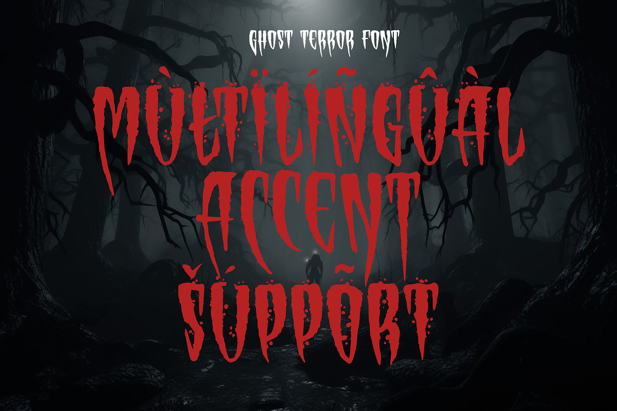 Ghost Terror, a Handwritten Font by Ditatype (Photo 10 of 10)