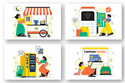 10 Cashless Society Illustration, a Finance Illustration by denayunebgt (Thumbnail 2 of 4)