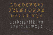 Bageshron Blackletter Font Family, a Blackletter Font by Enxyclo Studio (Thumbnail 21 of 27)