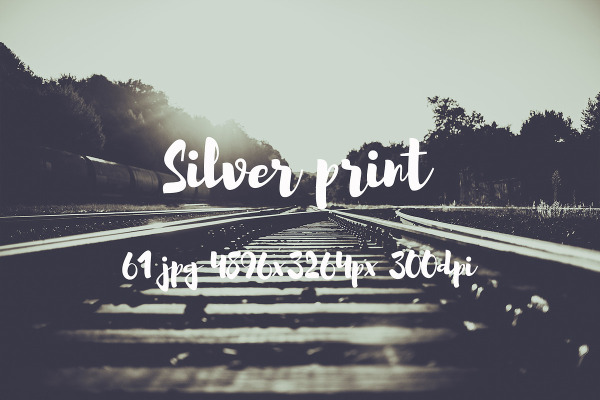 Silver print pack, a Templates & Theme by ApertureVintage (Photo 6 of 29)