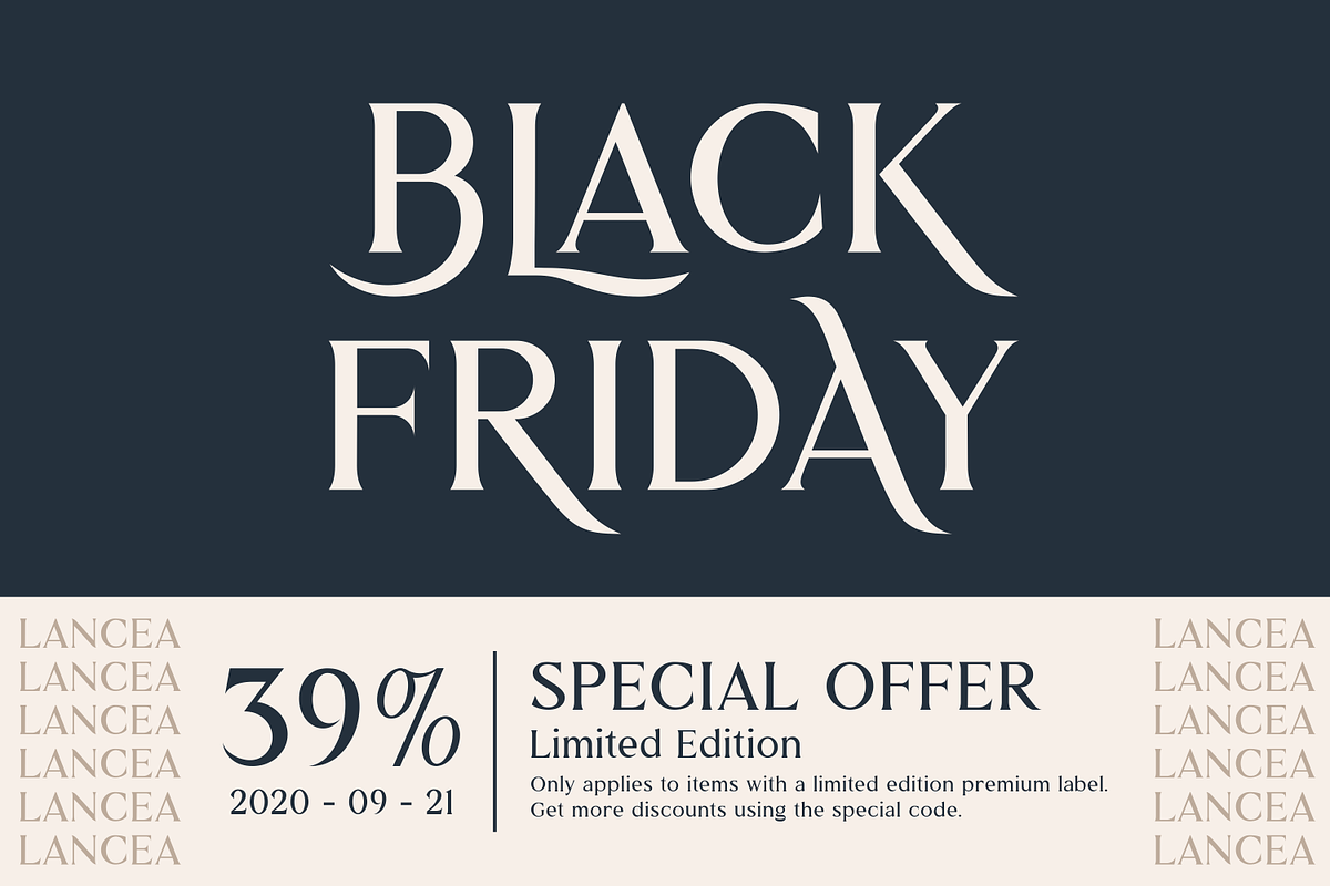Lancea Font, a Serif Font by Asenbayu (Photo 7 of 11)