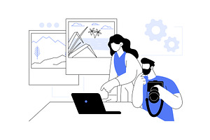 Choose shooting location isolated, a Person Illustration by Visual Generation