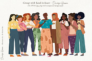 Diverse Women Illustration Pack, a Person Illustration by Motion-Box (Thumbnail 2 of 11)