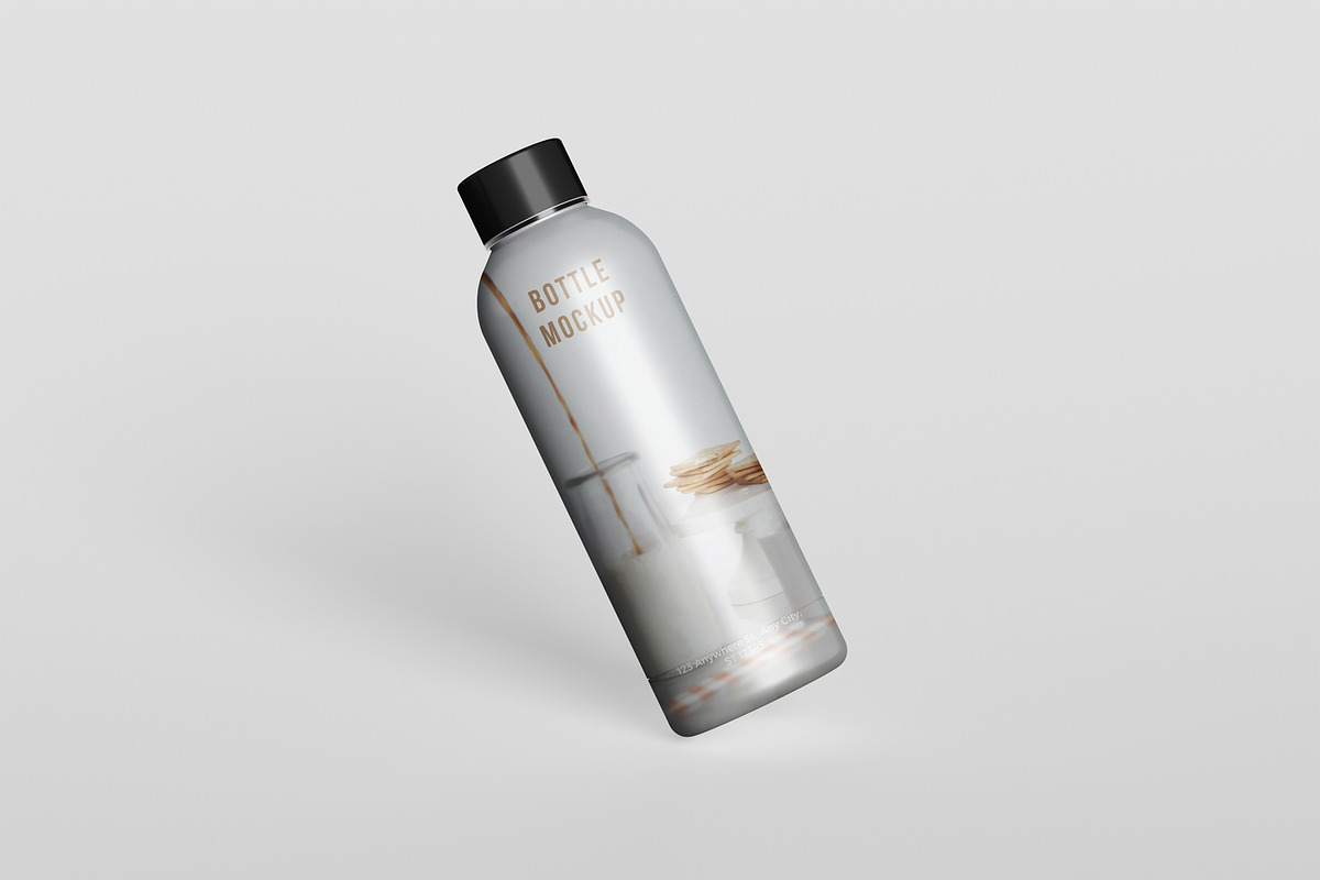 bottle mockup, a Packaging Mockup by kebunmockup (Photo 3 of 5)