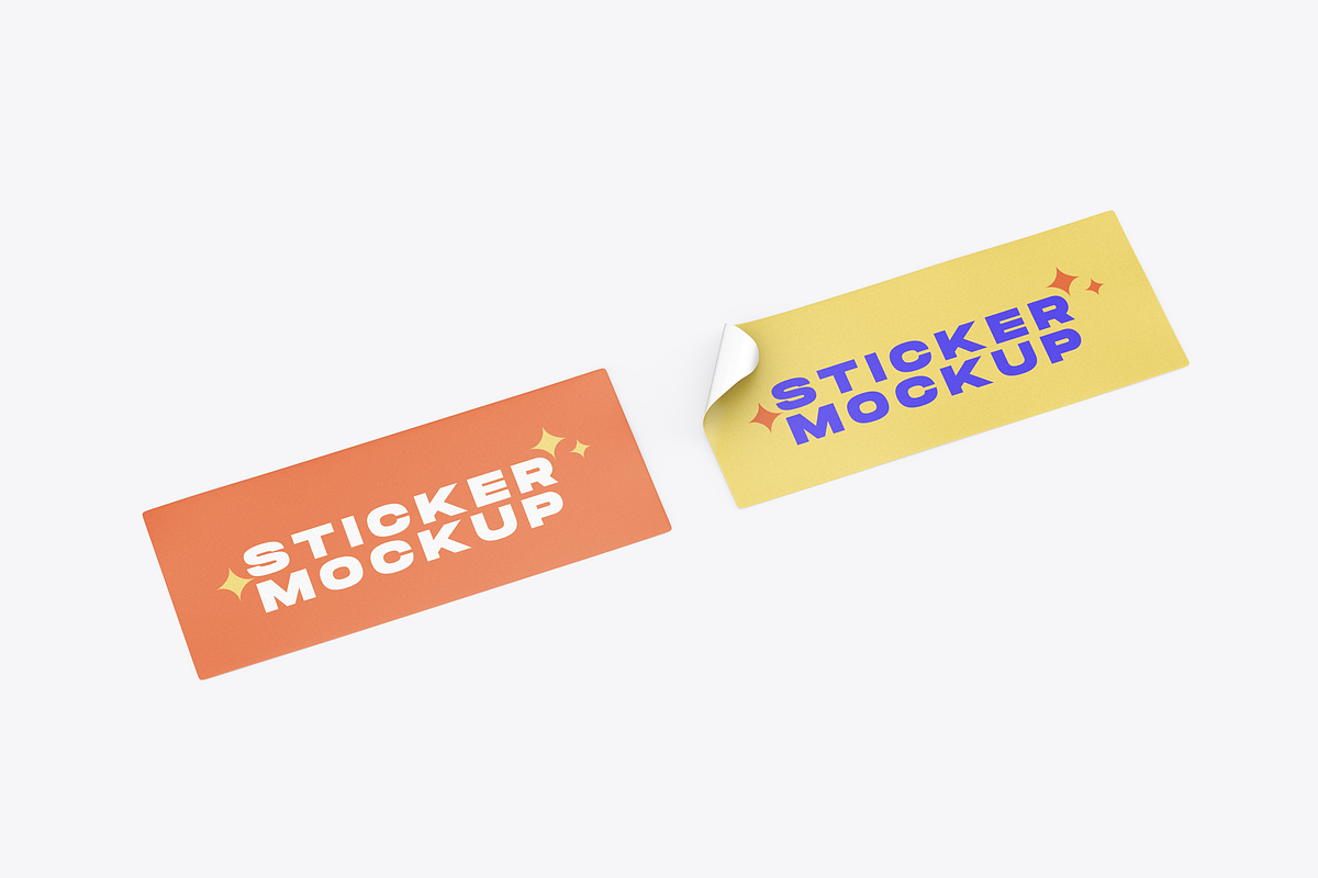 70+ Must-Have Sticker Mockups, a Mockup by Mockupdaddy (Photo 52 of 70)