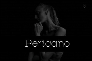 Pericano Display Typeface