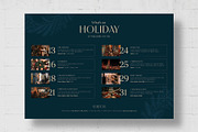 Christmas Event Schedule Template, a Flyer Template by BrandPacks (Thumbnail 1 of 4)