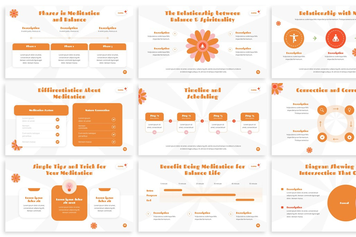 Calma - Mental Health Powerpoint, a Presentation Template by SlideFactory (Photo 3 of 4)